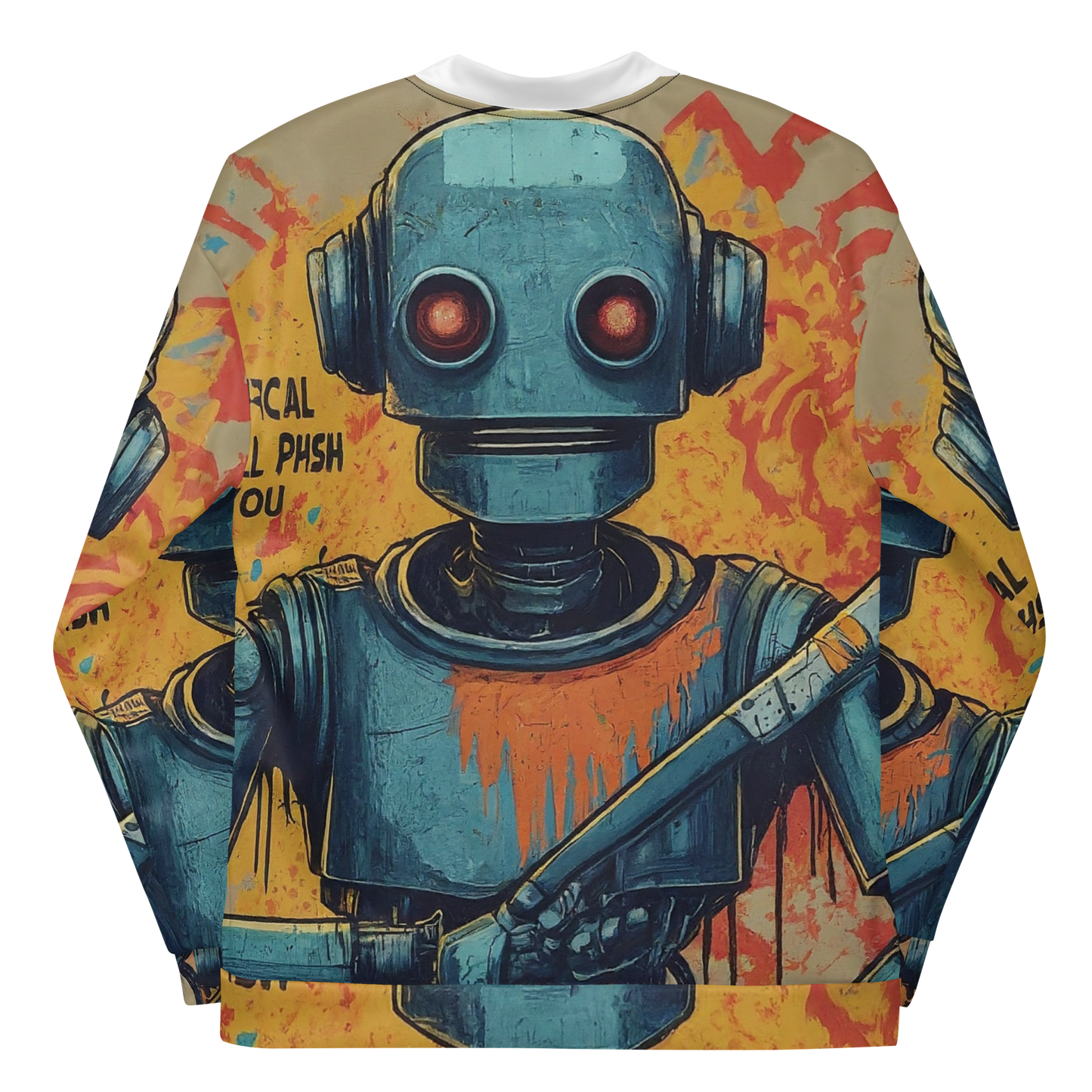 Roboartistic Unisex Bomber Jacket