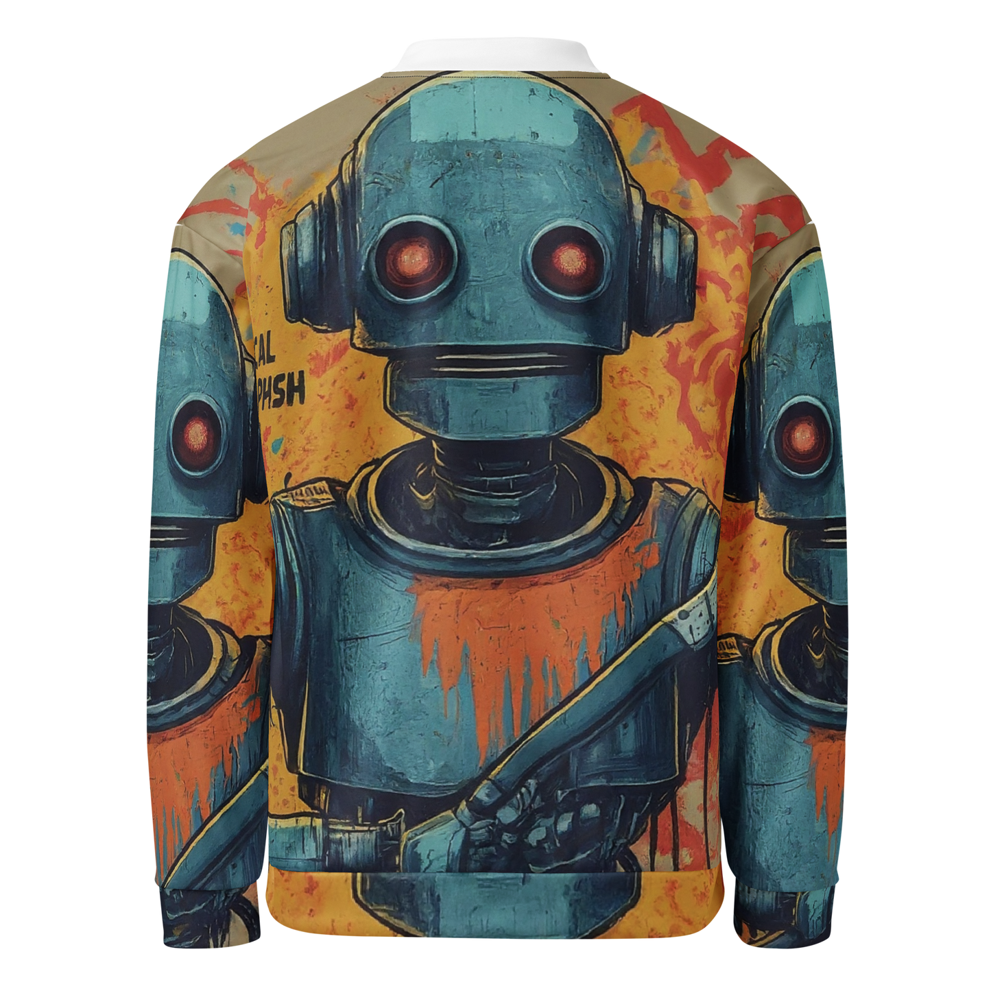 Roboartistic Unisex Bomber Jacket