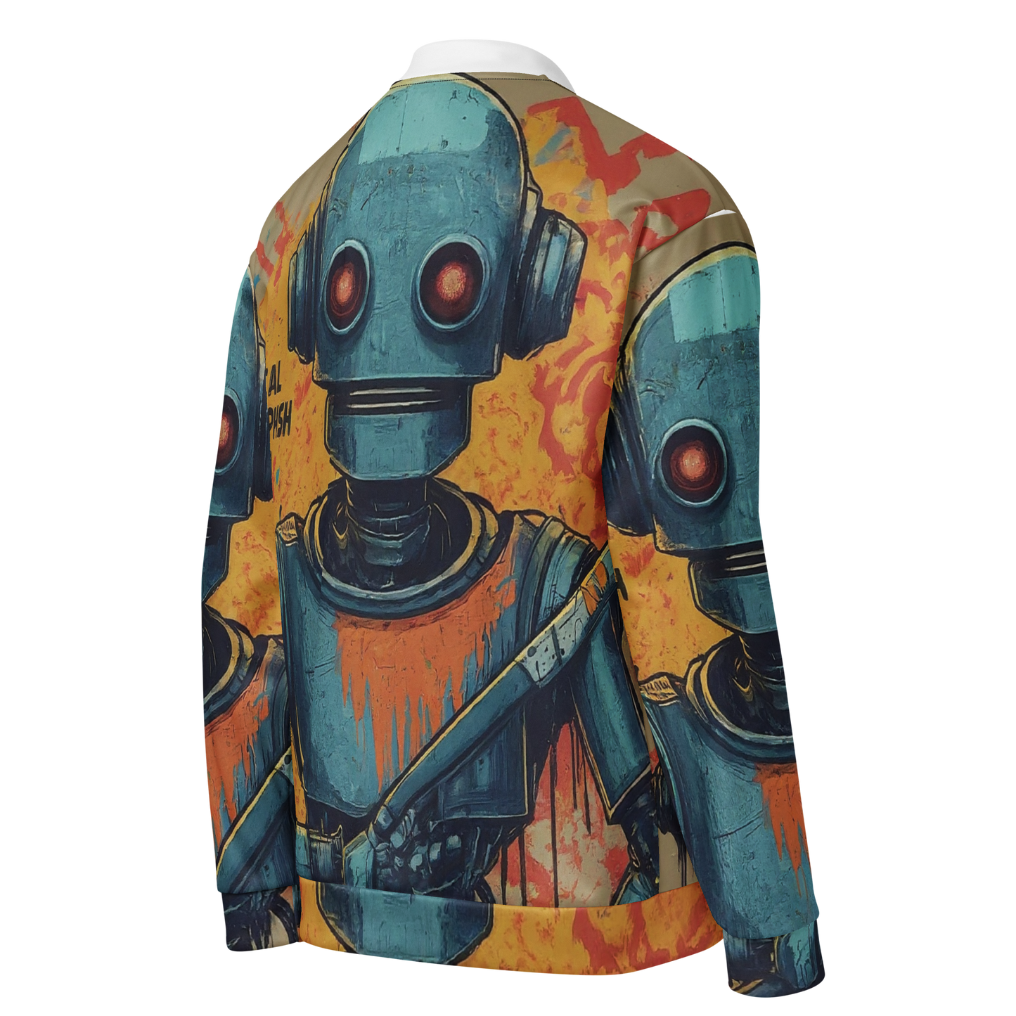 Roboartistic Unisex Bomber Jacket