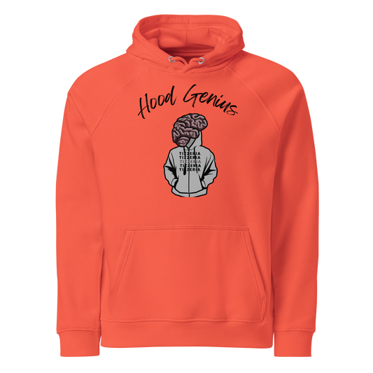 Hood Genius - Big Brain Unisex eco raglan hoodie